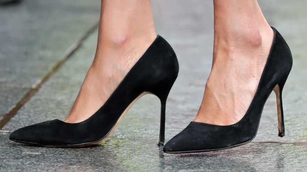 black heels for women