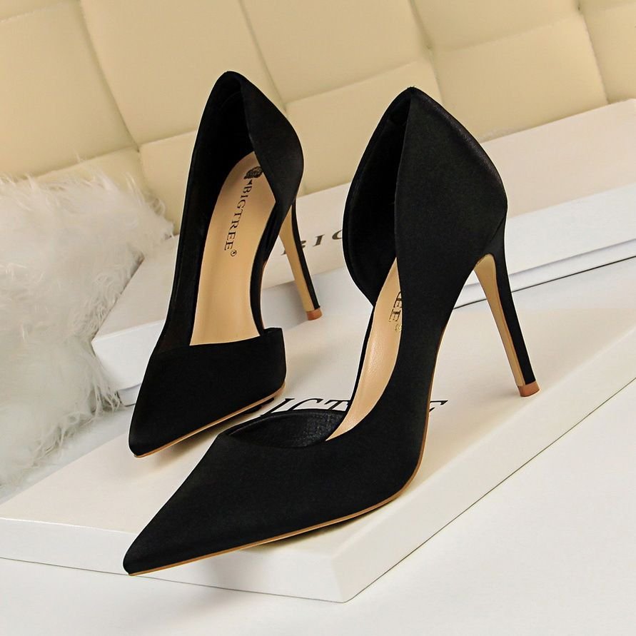 black heels for women