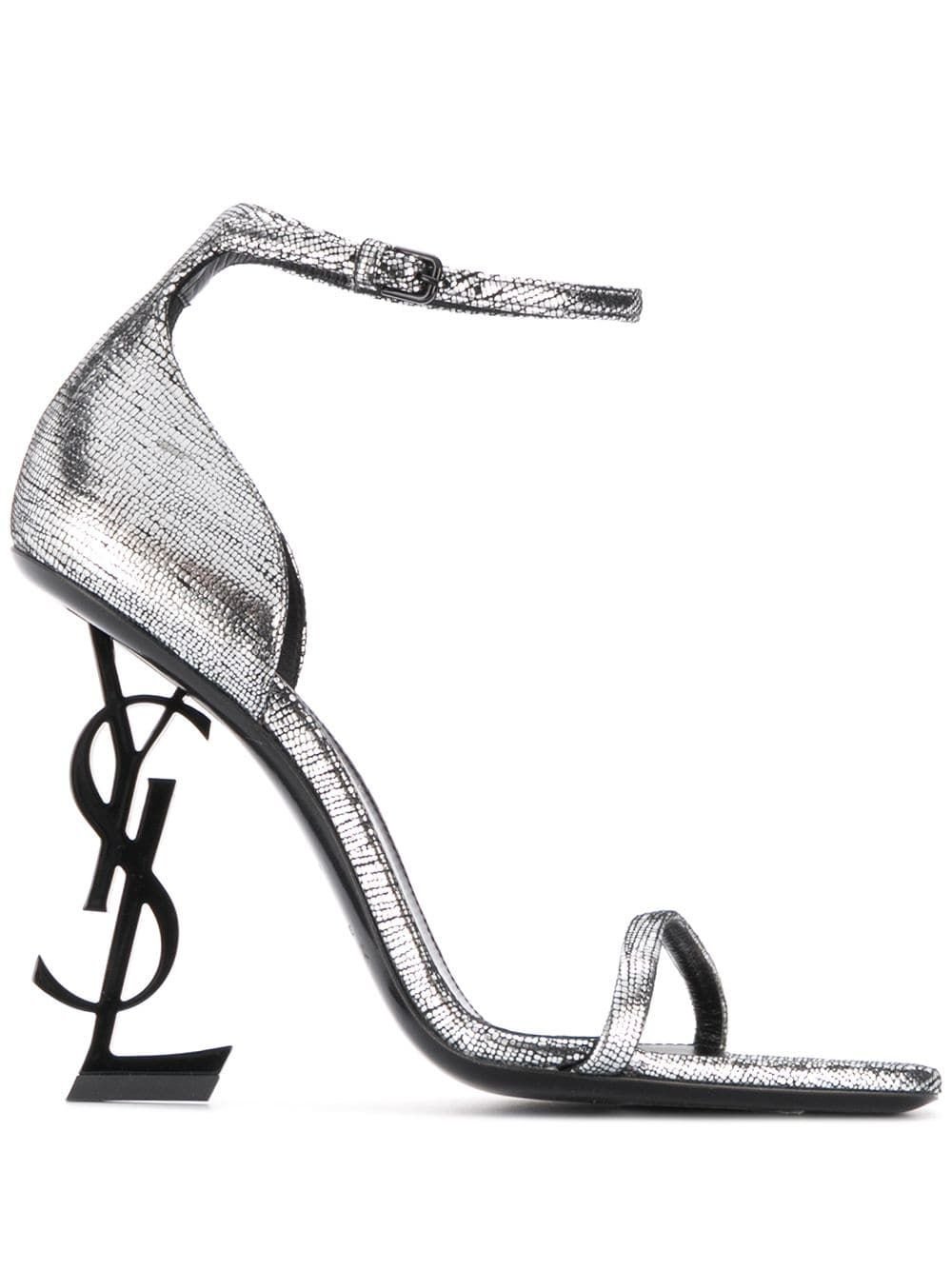 Silver YSL Heels: A Shimmering Statement of Modern Elegance