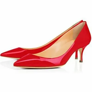 Red Kitten Heels: Bold Elegance with a Touch of Comfort