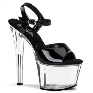 Black Clear Heels: The Perfect Fusion of Chic and Modern Style